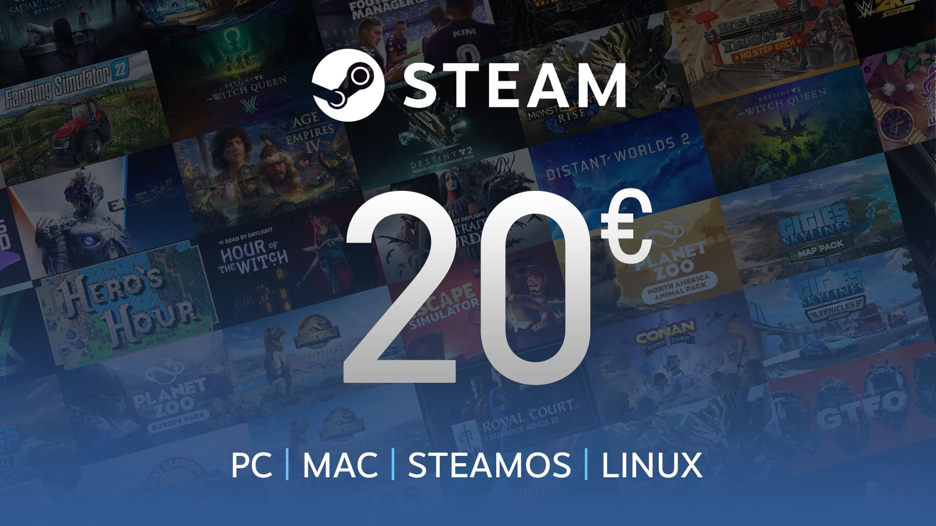 Carte Cadeau Steam