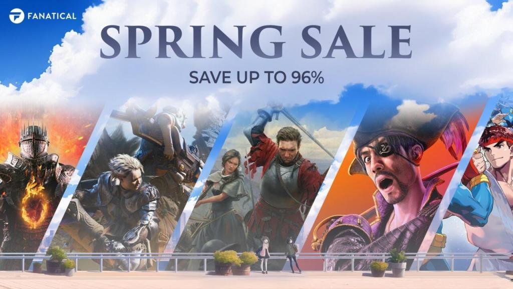 Obtenez un bonus gratuit en achetant sur Fanatical pendant les soldes de&nbsp;printemps