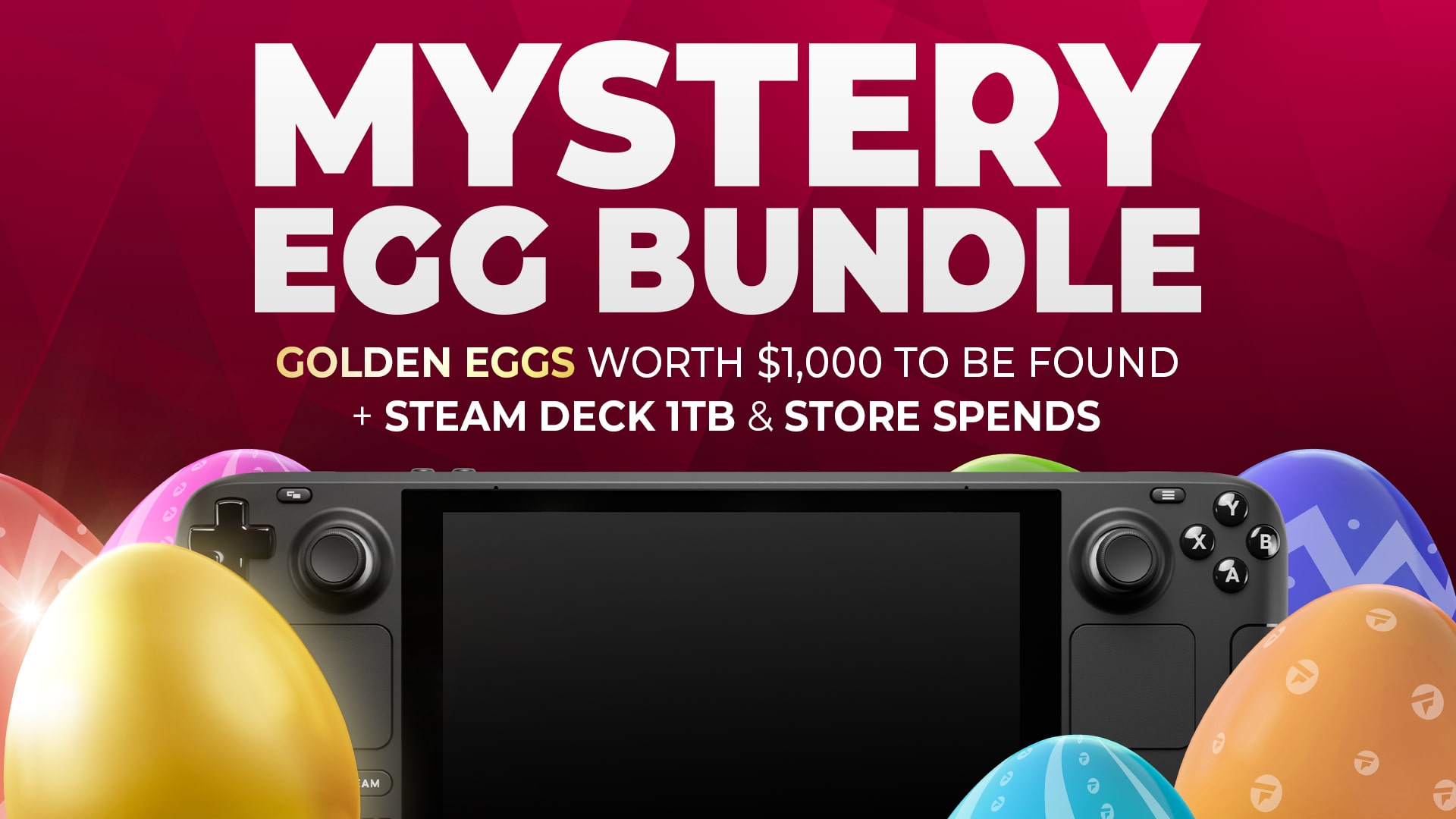 Tentez de gagner un Steam Deck sur Fanatical pendant les soldes de Pâques