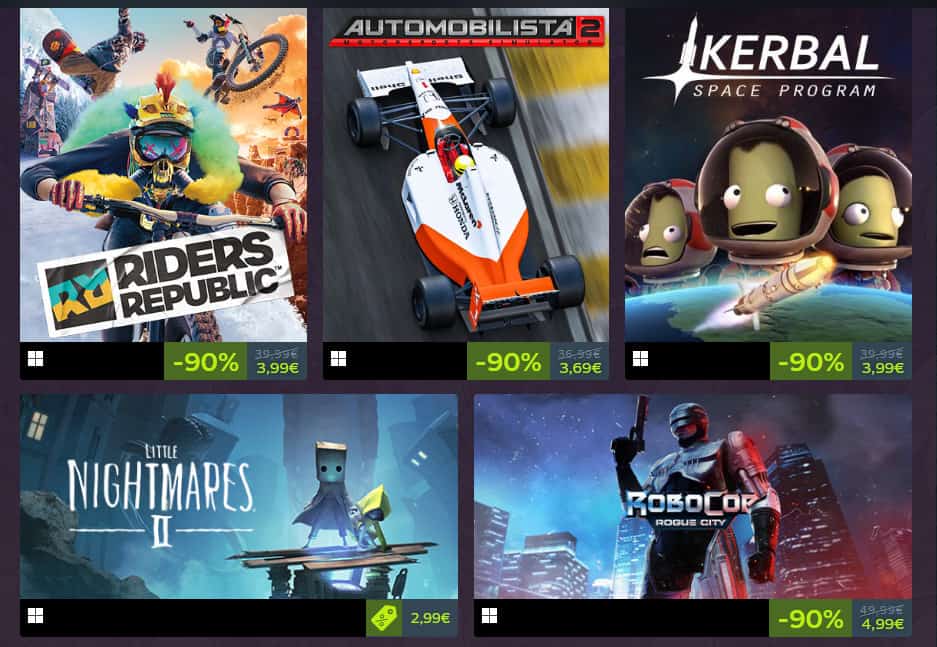 Steam meilleurs prix