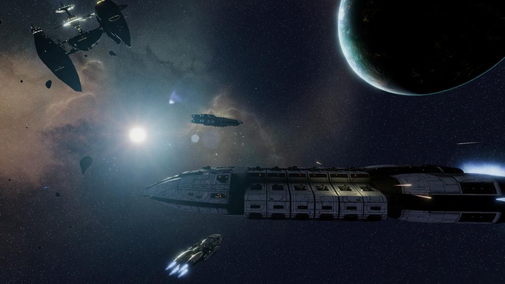 Battlestar Galactica Deadlock graphismes