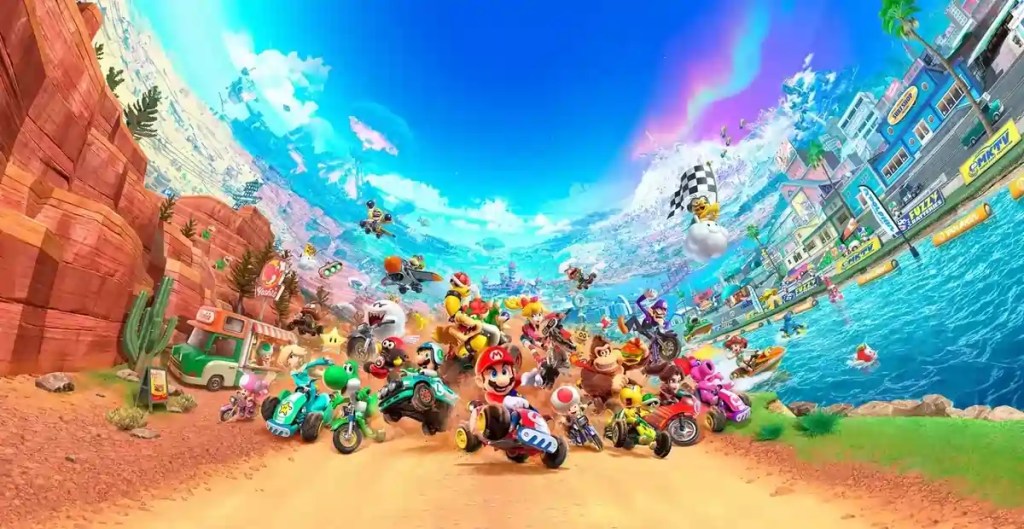 Mario Kart World switch 2